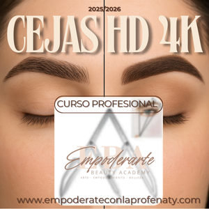 Cejas HD 4K Pro Masterclass Integral de Diseño, Visagismo y Técnicas Profesionales